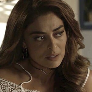 'Por aí mesmo...', disse Juliana Paes sobre o preço do táxi de Bibi na novela 'A Força do Querer'