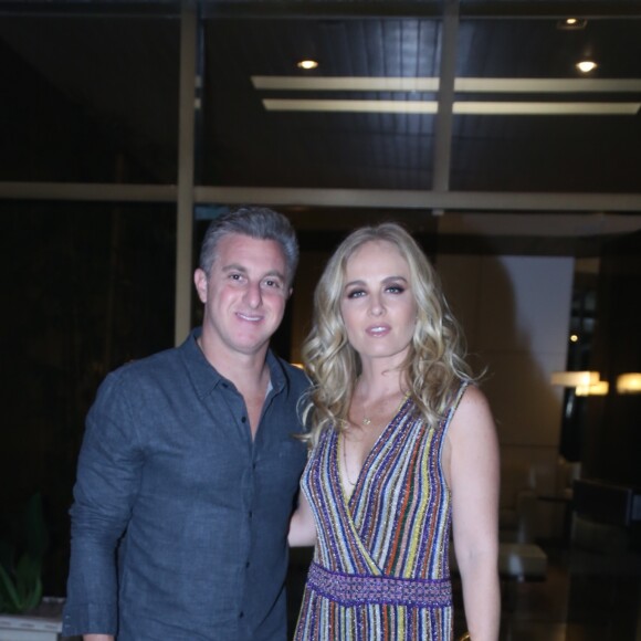 Luciano Huck e Angélica estavam assistindo juntos ao 'Caldeirão do Huck'