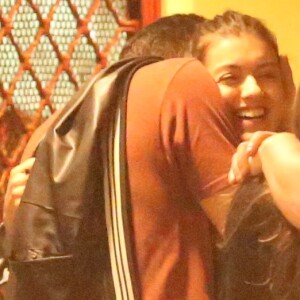 Marcelo Adnet foi fotografado em clima de romance com a namorada, Patrícia Cardoso