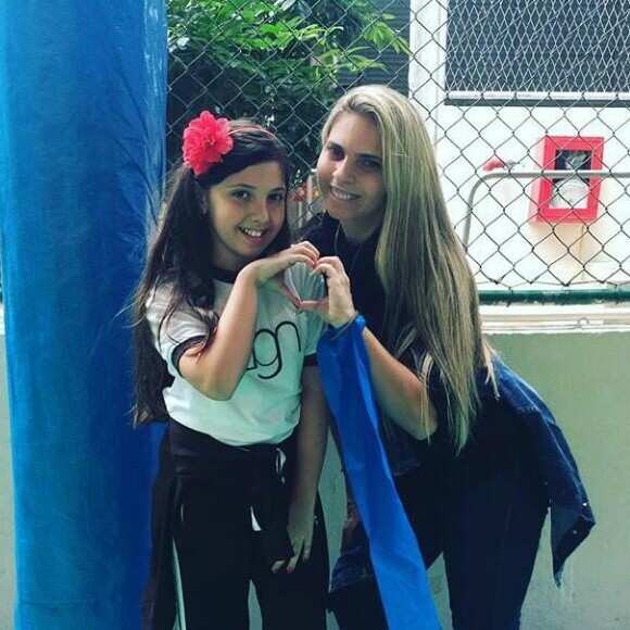 Namorada de Marcelo Rezende e sua filha, Giovanna, recebeu apoio dos fãs de Marcelo Rezende em rede social