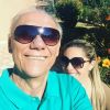 'Saudades', lamentou Luciana Lacerda, namorada de Marcelo Rezende, em seu perfil do Instagram