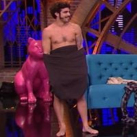 Caio Castro fica nu, dança sensual e faz 'sarrada no ar' com Tatá Werneck