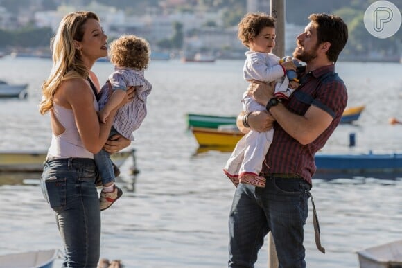 No final da novela 'A Força do Querer', Jeiza (Paolla Oliveira) e Zeca (Marco Pigossi) vão ter dois filhos