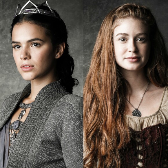 Bruna Marquezine e Marina Ruy Barbosa serão rivais na novela 'Deus Salve o Rei'