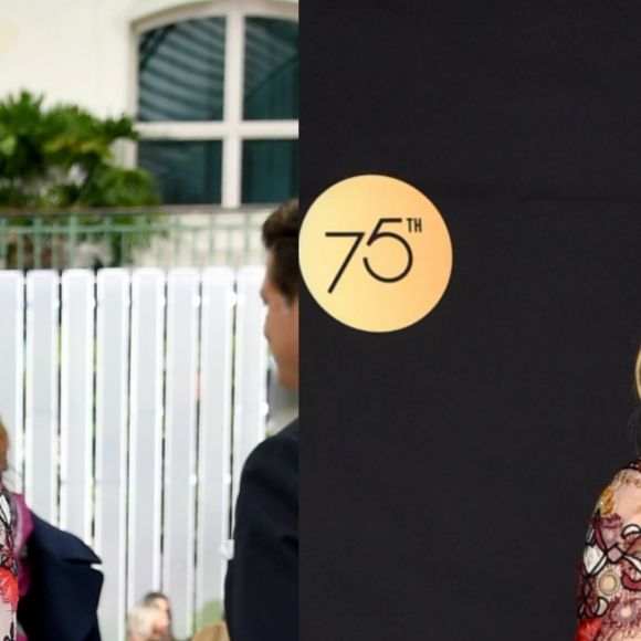 Iguais! A it-girl Lala Rudge apostou no vestido Valentino para o desfile da grife na Semana de Moda de Paris, enquanto Nicole Kidman escolheu o modelo para a festa da InStyle durante o Festival Internacional de Cinema de Toronto