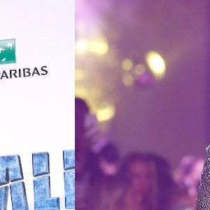 Dias após Bella Hadid desfilar com um vestido brilhoso e decotado da coleção outono/inverno 2017-2018 de Alexandre Vauthier na Semana de Alta Costura de Paris, Cara Delevingne usou o modelo para a première do filme 'Valerian e a Cidade dos Mil Planetas', na mesma cidade
