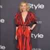 Cate Blanchett vestiu Givenchy, coleção primavera 2018, no InStyle Awards, realizado em Los Angeles, na Califórnia, em 23 de outubro de 2017