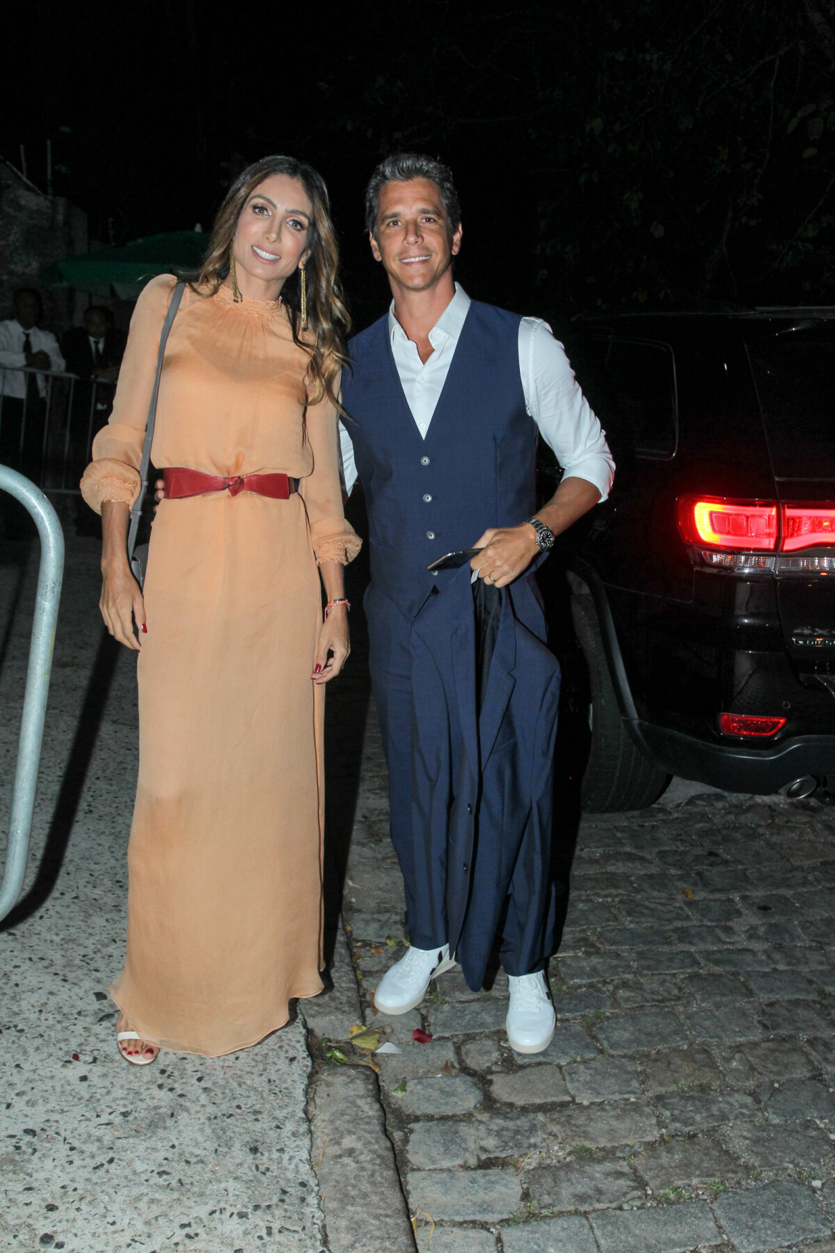 Foto: Ao lado da mulher, Andrea Santa Rosa, Marcio Garcia exibiu um ...