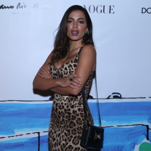 Anitta curte festa em comemoração dos dez anos do hotel Fasano, Zona Sul do Rio de Janeiro, na noite desta quinta-feira, 27 de outubro de 2017