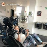 Andressa Suita mostra treino intenso em academia: 'Meu filho pesa quase 8 kg'