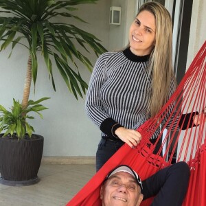 Luciana Lacerda publicou um vídeo com fotos ao lado de Marcelo Rezende