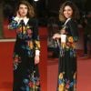 Bruna Linzmeyer acertou em cheio na produção para cruzar o tapete vermelho do Festival de Cinema de Roma, na Itália, na última segunda-feira, 30 de outubro de 2017
