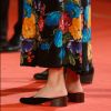 Nos pés, Bruna Linzmeyer usou sapatos mule pretos da marca Mari Giudicelli, no valor de $ 540, aproximadamente R$ 1.770