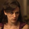 Clara (Bianca Bin) afirma ter mentido por medo da reação de Gael (Sergio Guizé), na novela 'O Outro Lado do Paraíso'