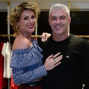 'Eu estou muito feliz', disse Ana Hickmann, mulher do empresário Alexandre Correa, sobre a escolha do filho do casal como pajem do casamento