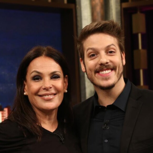 Carolina Ferraz foi a convidada do 'Programa do Porchat', desta quarta-feira, 1 de novembro de 2017