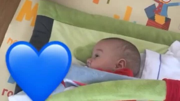 Thais Fersoza publicou um vídeo do filho, Teodoro, de 3 meses, nesta quinta-feira, 2 de novembro de 2017