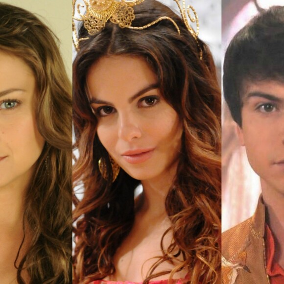 Joana (Milena Toscano), Nitócris (Sthefany Brito) e Belsazar (Marcelo Arnal) morrem na última semana da novela 'O Rico e Lázaro'