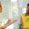 Claudia Leitte entrevistou Neymar para uma campanha de um guaraná