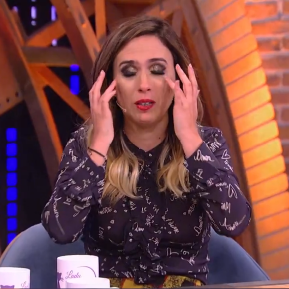 Tatá Werneck se emociona com homenagem do pai no 'Lady Night' exibido nesta sexta-feira, dia 03 de novembro de 2017