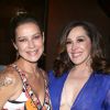 Claudia Raia e Luana Piovani posaram juntas em jantar beneficente promovido pela ONG Love Together Brasil