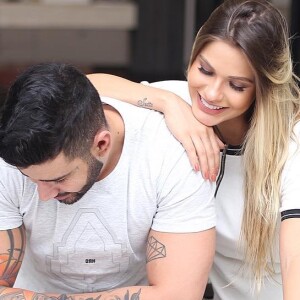 Gusttavo Lima brincou ao falar do filho, Gabriel: 'Com ele, eu aceito dividir a Andressa Suita'