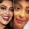 Juliana Paes apareceu com rugas feitas por maquiagem para o quadro 'A Mulher da Sua Vida', do 'Fantástico'