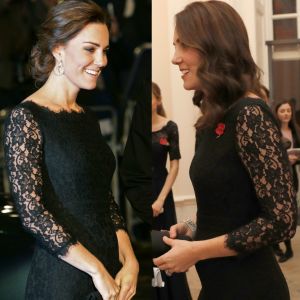 Kate Middleton repete look usado em gravidez de Charlotte