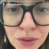 Mulher de Rafael Cardoso, Mari Bridi publicou um vídeo no Instagram falando sobre a gravidez nesta quinta-feira, 9 de novembro de 2017