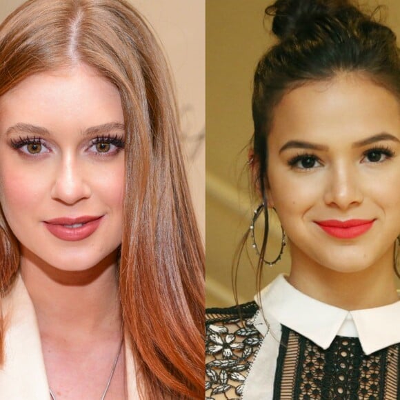 Marina Ruy Barbosa e Marquezine apoiam equipe de novela após incêndio em galpão nesta quinta-feira, dia 09 de novembro de 2017