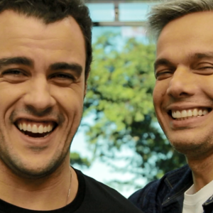 A sintonia de Otaviano Costa e Joaquim Lopez é destaque no 'Vídeo Show'