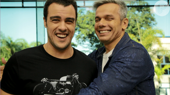 A sintonia de Otaviano Costa e Joaquim Lopez é destaque no 'Vídeo Show'