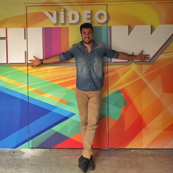 Joaquim Lopes começou no 'Vídeo Show' no começo do 2016