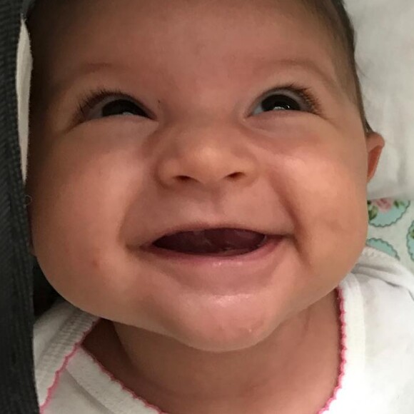 Nina é a primeira filha de Carol e do marido, o violinista Felipe Prazeres