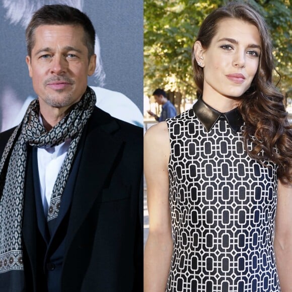 Brad Pitt começou a namorar a princesa de Mônaco Charlotte Casiraghi, segundo a revista australiana 'New Idea'