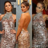 Quem vestiu melhor? Grazi Massafera, Rita Ora e Thássia Naves usam mesmo vestido