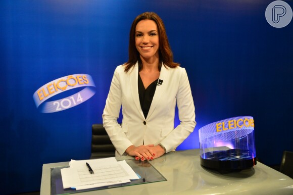 Ana Paula Araújo, apresentadora da Globo, toma cuidado com o que posta nas redes sociais