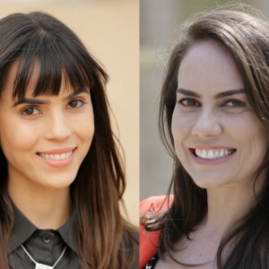 Hanna (Brendha Haddad/Adriana Prado) é apaixonada por Saulo (Claudio Gabriel), noivo de sua irmã, na novela 'Apocalipse'