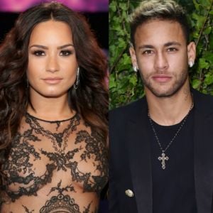 Em Londres, Demi Lovato assistiu jogo do Brasil nesta terça-feira, 14 de novembro de 2017