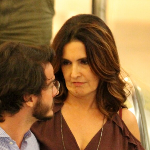 'Hoje faltou você. Melhor professor de pernambuquês', escreveu Fátima Bernardes para o namorado, Túlio Gadêlha, após declaração do advogado 