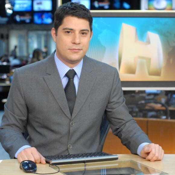 Evaristo Costa terminou seu contrato com a Globo de forma amistosa