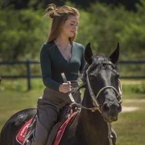 Marina Ruy Barbosa também passou a praticar hipismo