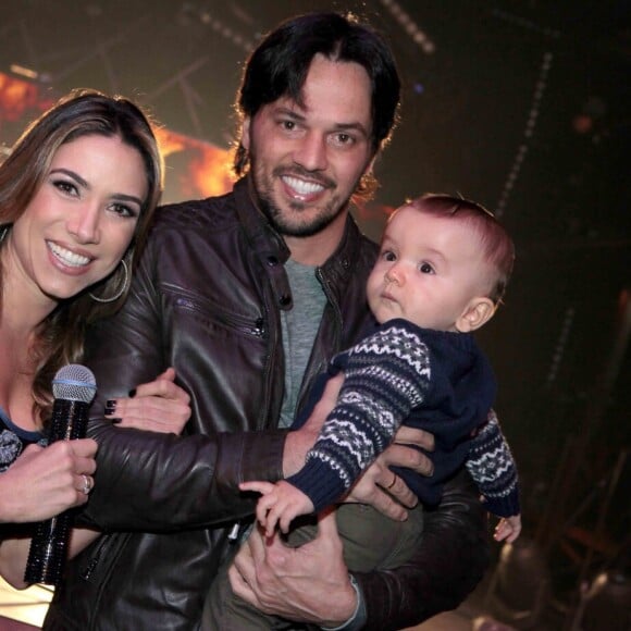 Patricia Abravanel também é mãe de Pedro, hoje com 3 anos, fruto do casamento com Fábio Faria