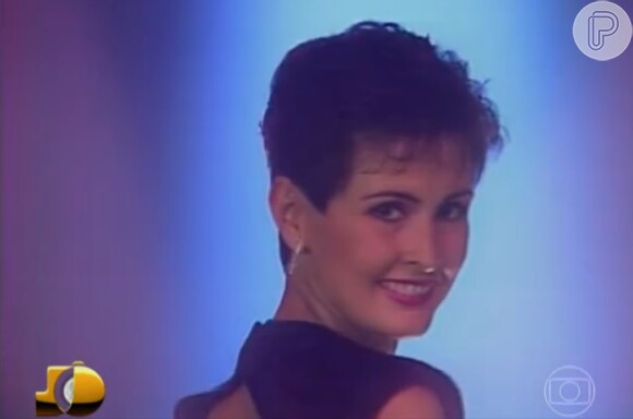 Fátima Bernardes lembra de quando era dançarina; a jornalista fez uma participação como bailarina em 1991 no 'Fantástico'
