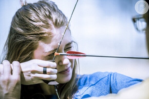 Marina Ruy Barbosa fez aulas de arco e flecha para interpretar a plebeia