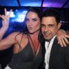 Zezé Di Camargo e a noiva, Graciele Lacerda, foram juntos ao show de Bruno Mars