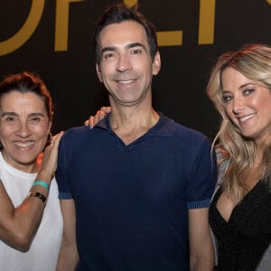 Ticiane Pinheiro e Cesar Tralli se encontraram com Patricia Casé, irmã de Regina Casé