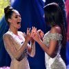 Demi-Leigh Nel-Peters ficou muito emocionada ao ser anunciada como Miss Universo 2017