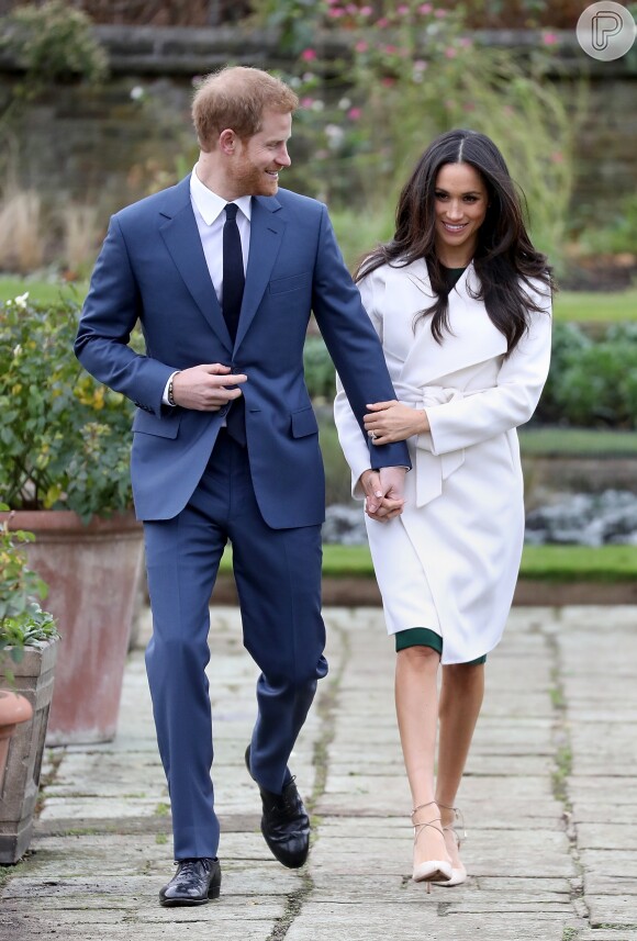 Príncipe Harry e Meghan Markle ficaram noivos no início de novembro de 2017