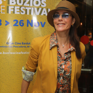 Christiane Torloni conferiu o Búzios Cine Festival no fim de semana